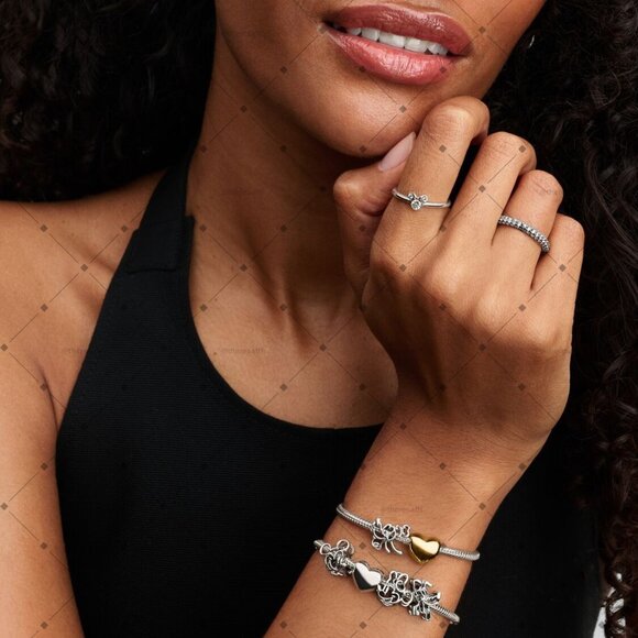 Pandora Disney Mickey Mouse Openwork Charm - Picture 5 of 5